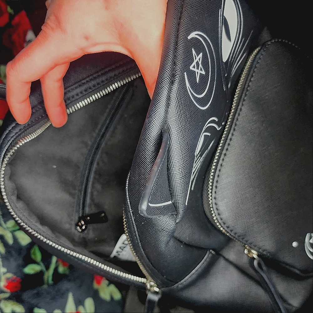 Witch Cat Halloween Backpack - image 5